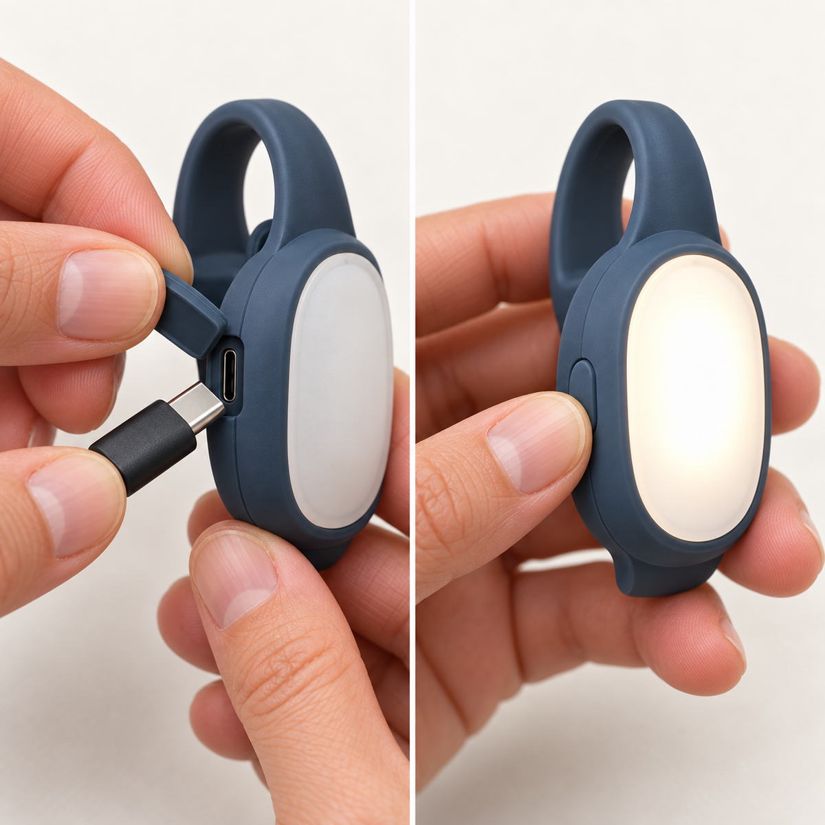 Zelvoripets™ TrailHalo™ Rechargeable LED Safety Clip for Dogs